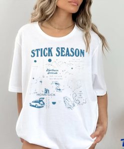 Stick Season Tour 2023 Noah Kahan Folk Pop Music Tour Shirt