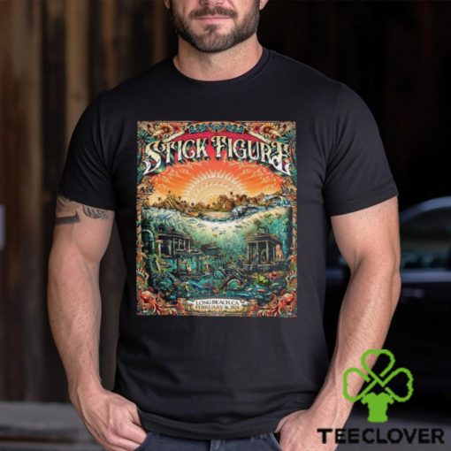 Stick figure marina green long beach ca feb 16 2024 shirt