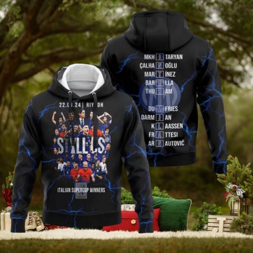 Still Us Italian Supercup Winners Inter Milan January 22, 2024 Riyadh Hoodie