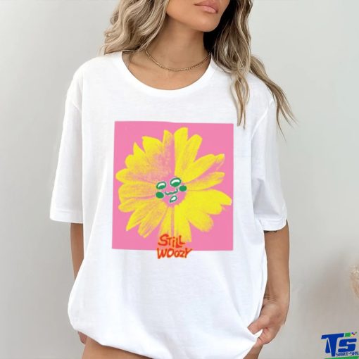 Still Woozy Flower Face T Shirt