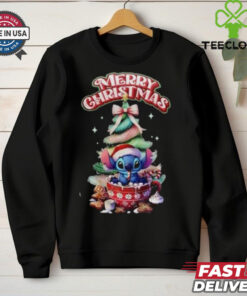 Stitch 2024 Merry Christmas Disney Stitchmas Happy Shirt