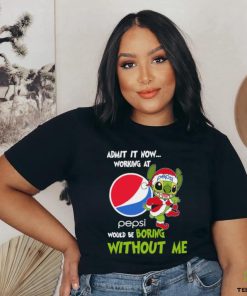 Stitch Admit it now Working at Pepsi would be Boring without Me Christmas 2023 Shirt