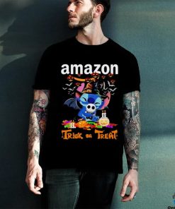 Stitch Amazon trick or treat Halloween tee shirt