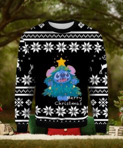 Stitch And Angel Ugly Christmas Sweater