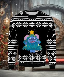 Stitch And Angel Ugly Christmas Sweater