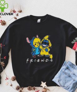 Stitch And Pokemon Pikachu Friends For Life Disney Fan T Shirt