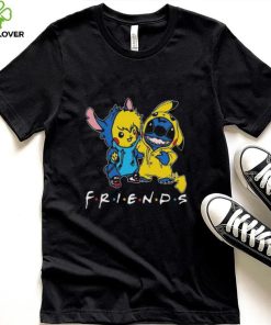 Stitch And Pokemon Pikachu Friends For Life Disney Fan T Shirt