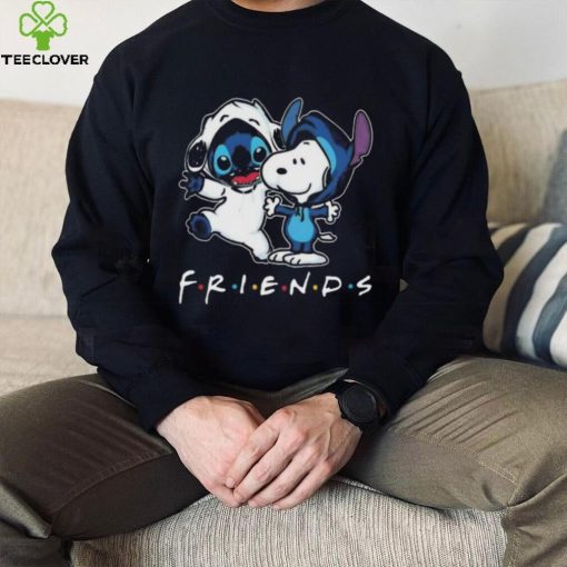 Stitch And Snoopy Peanuts Friends For Life Disney Fan T Shirt