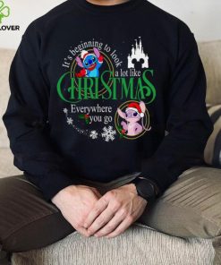 Stitch & Angel Christmas T Shirt 1 Stitch & Angel Christmas T Shirt