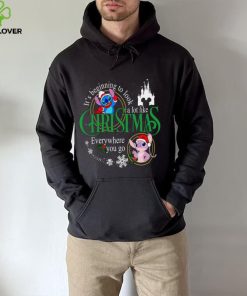 Stitch & Angel Christmas T Shirt 6 Stitch & Angel Christmas T Shirt
