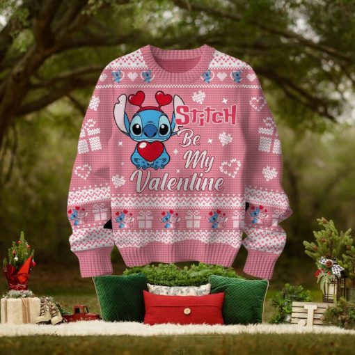 Stitch Be My Valentine Ugly Sweater