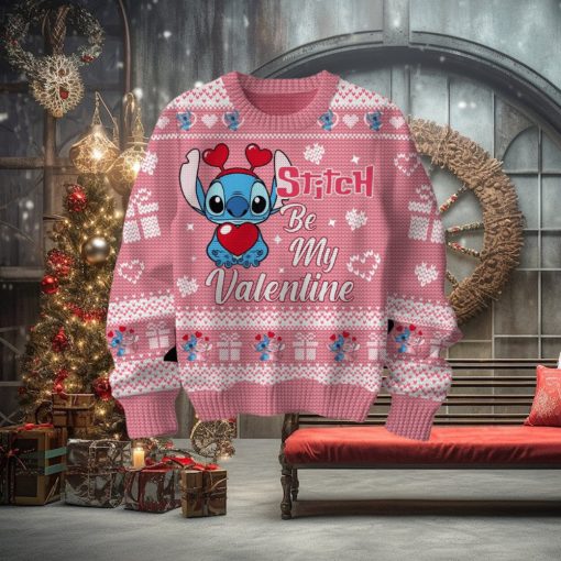 Stitch Be My Valentine Ugly Sweater