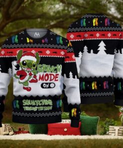 Stitch Cosplay Grnch Ugly Christmas Sweater