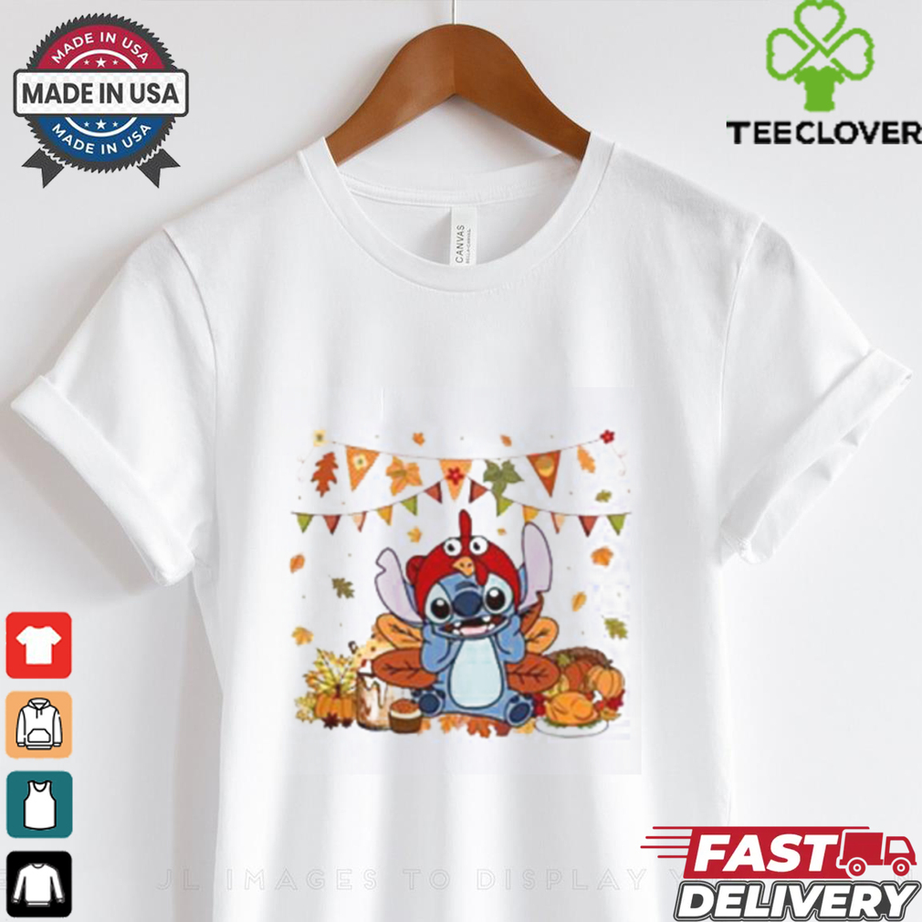 Stitch Disney Happy Thanksgiving Shirt Stitch Disney Happy Thanksgiving Shirt
