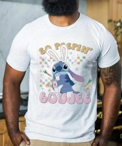 Stitch Easter Bunny So Peepin Boujee colorful hoodie, sweater, longsleeve, shirt v-neck, t-shirt