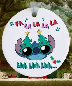 Stitch Fans Falalala Christmas Tree Decoration Christmas Ornaments