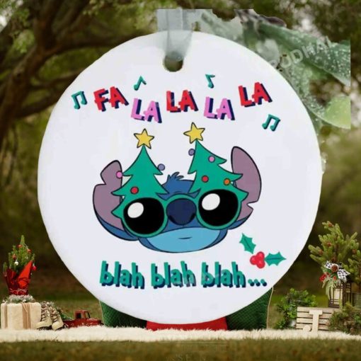 Stitch Fans Falalala Christmas Tree Decoration Christmas Ornaments