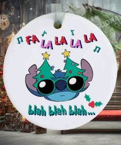 Stitch Fans Falalala Christmas Tree Decoration Christmas Ornaments
