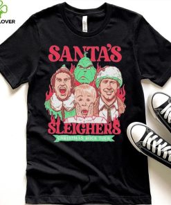 Stitch Grinch Mode On Christmas Shirt