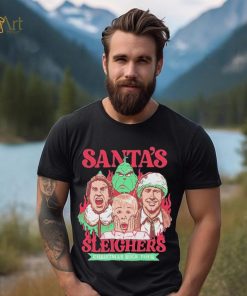 Stitch Grinch Mode On Christmas Shirt