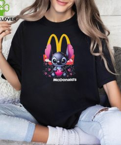 Stitch Hug Heart Mcdonald’s logo St Patrick’s Day 2024 shirt