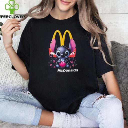 Stitch Hug Heart Mcdonald’s logo St Patrick’s Day 2024 hoodie, sweater, longsleeve, shirt v-neck, t-shirt