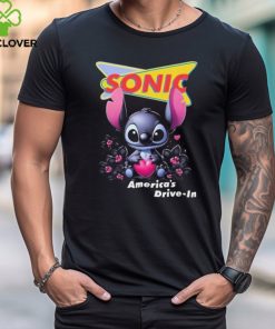 Stitch Hug Heart Sonic Drive in logo St Patrick’s Day 2024 hoodie, sweater, longsleeve, shirt v-neck, t-shirt