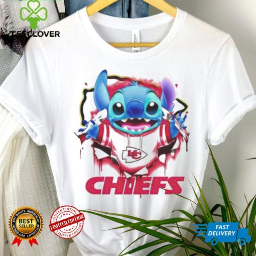 Stitch Inside Kansas City Chiefs Logo 2024 T hoodie, sweater, longsleeve, shirt v-neck, t-shirt