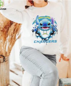 Stitch Inside Los Angeles Chargers Logo 2024 shirt