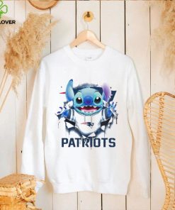 Stitch Inside New England Patriots Logo 2024 shirt