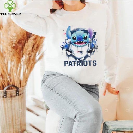 Stitch Inside New England Patriots Logo 2024 hoodie, sweater, longsleeve, shirt v-neck, t-shirt