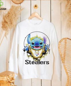 Stitch Inside Pittsburgh Steelers Logo 2024 Shirt