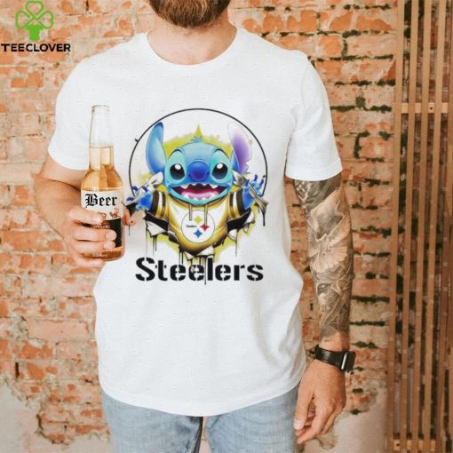 Stitch Inside Pittsburgh Steelers Logo 2024 Shirt