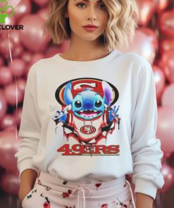 Stitch Inside San Francisco 49ers Logo 2024 T hoodie, sweater, longsleeve, shirt v-neck, t-shirt