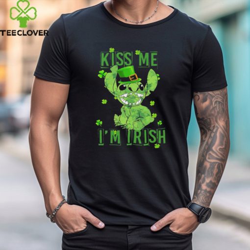 Stitch Kiss Me I’m Irish St Patrick’s Day Shirt