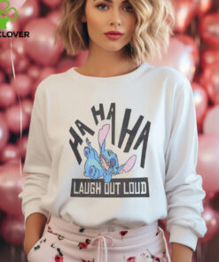 Stitch Laugh Out Loud Graphic Classic T Shirt