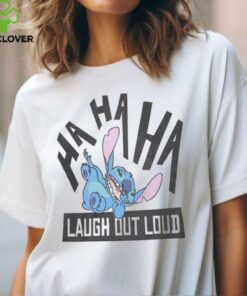 Stitch Laugh Out Loud Graphic Classic T Shirt