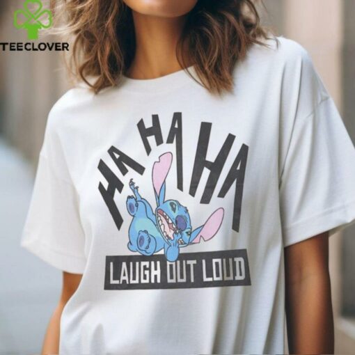 Stitch Laugh Out Loud Graphic Classic T Shirt