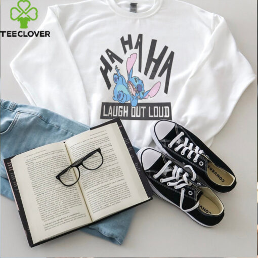 Stitch Laugh Out Loud Graphic Classic T Shirt