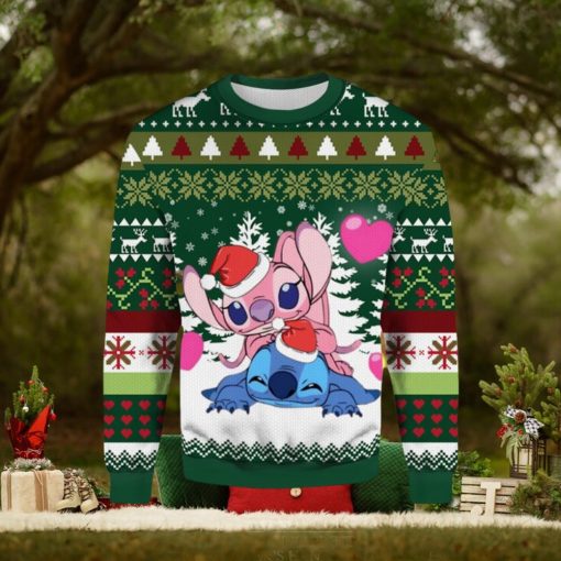 Stitch Love Angel Ugly Christmas Sweater