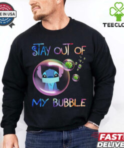 Stitch Mask & Virus T Shirt – Stay Out of My Bubble