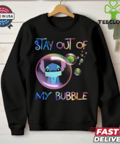 Stitch Mask & Virus T Shirt – Stay Out of My Bubble
