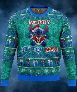 Stitch Merry Stitchmas Ugly Christmas Sweater