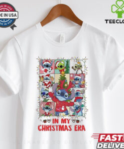 Stitch Ohana In My Christmas Era 2024 T Shirt