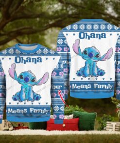 Stitch Ohana Means Family Ugly Sweater