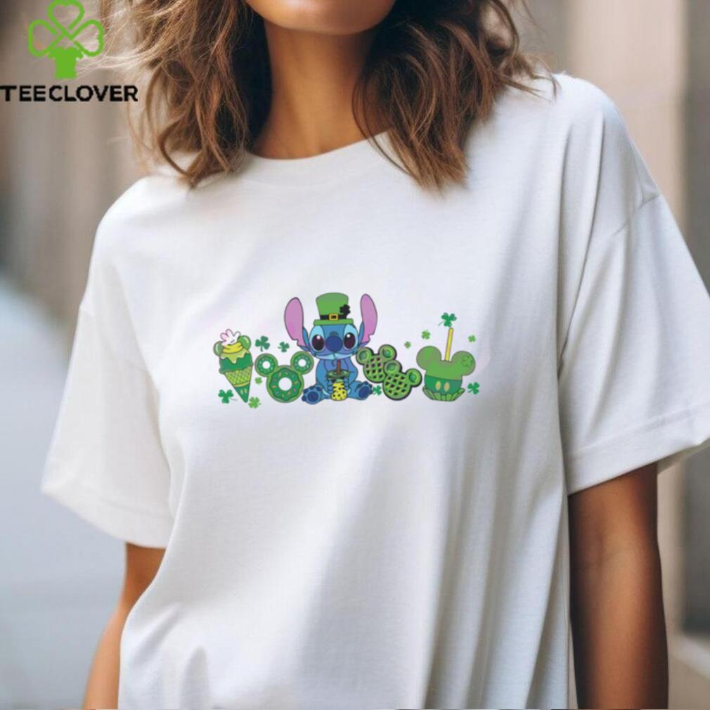 Stitch Patricks Day Snack Shamrock shirt Stitch Patricks Day Snack Shamrock shirt