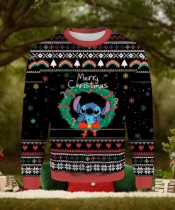 Stitch Pink Life Ugly Christmas Sweater