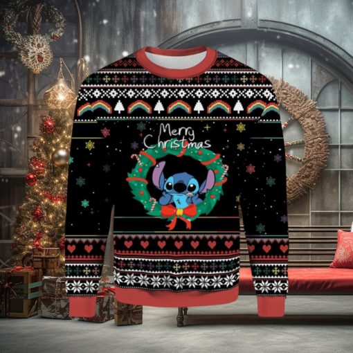 Stitch Pink Life Ugly Christmas Sweater