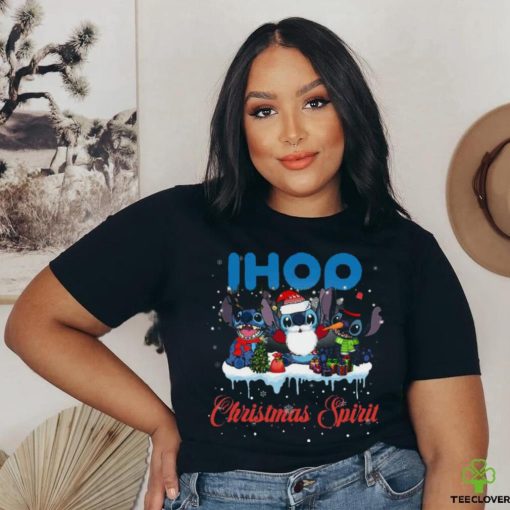 Stitch Santa Claus Christmas Spirit Shirt