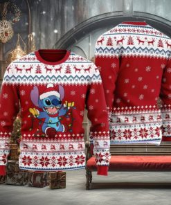 Stitch Santa Ugly Sweater Stitch Sweater Ugly Christmas Sweater Funny Christmas Gift